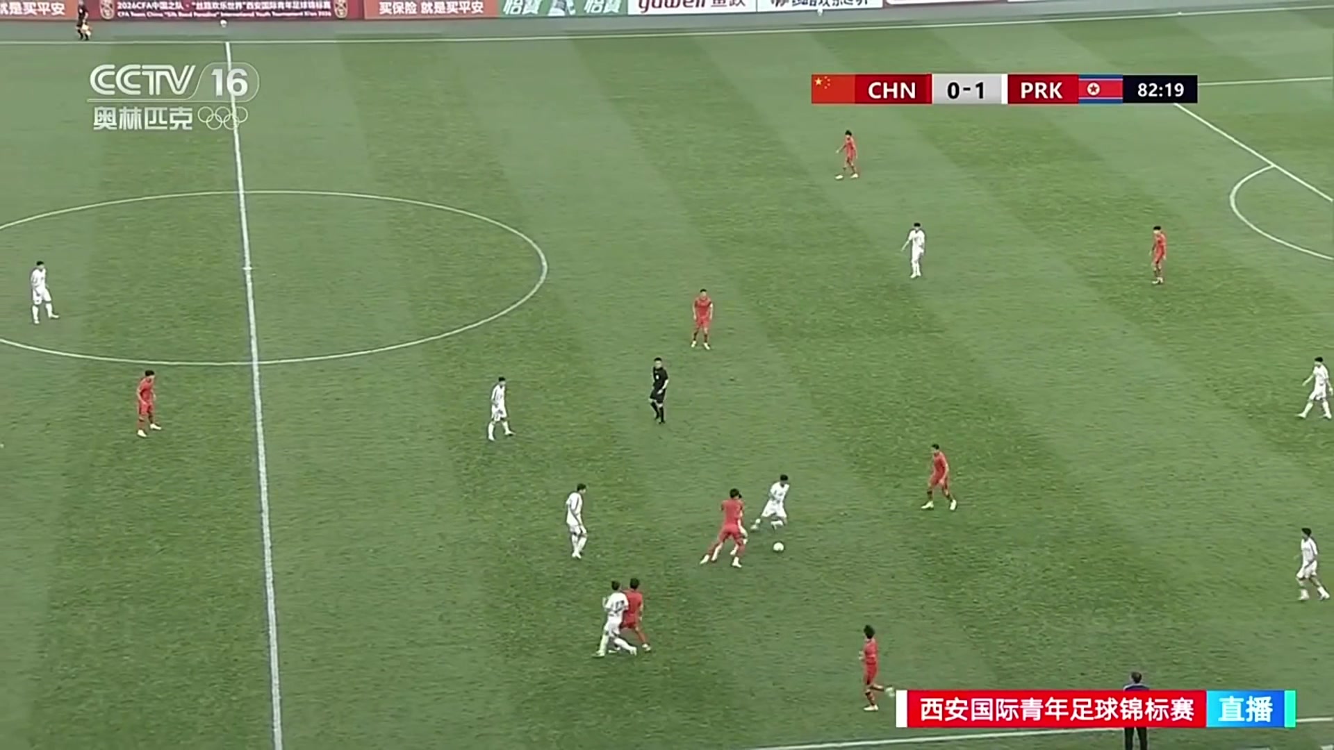 U23國足球員停球3米外隨后被朝鮮球員連續(xù)一腳傳遞配合