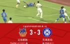 定南贛聯(lián)3-3無(wú)錫吳鉤，易縣龍、周耘屹傳射，埃里克斯絕平