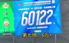 第七場，上座人數(shù)突破6萬