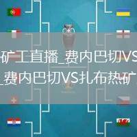 費內(nèi)巴切VS扎布熱礦工直播_費內(nèi)巴切VS扎布熱礦工無插件免費高清直播暢享_費內(nèi)巴切VS扎布熱礦工直播球隊對比