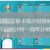 2022國際足聯(lián)卡塔爾世界杯倒計(jì)時鐘開啟倒計(jì)時一周年計(jì)時