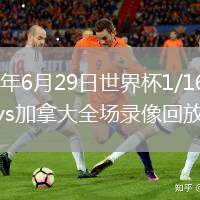 2026年6月29日世界杯1/16決賽南非vs加拿大全場錄像回放